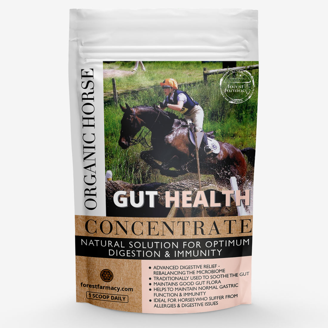 Organic Horse follows their Gut instinct...